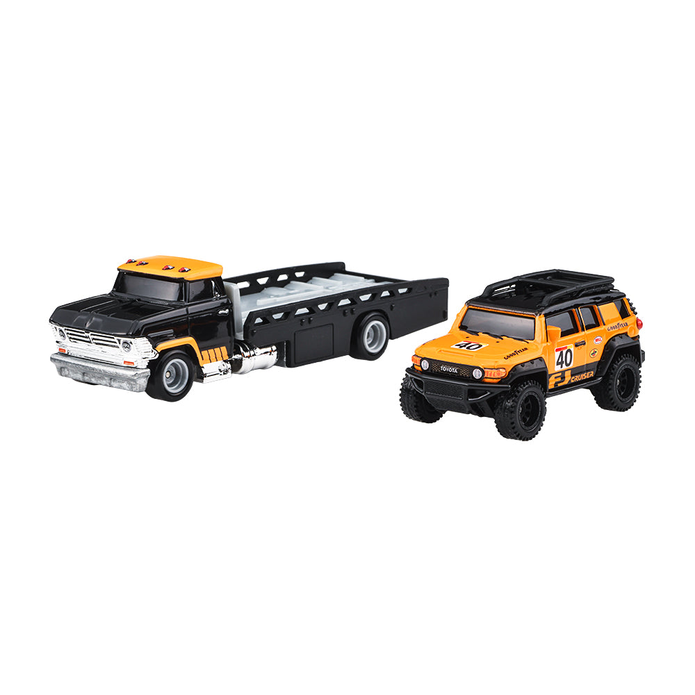 Mattel - Hot Wheels 2025 Team Transport Case G Toyota FJ Cruiser & Horizon Hauler #81