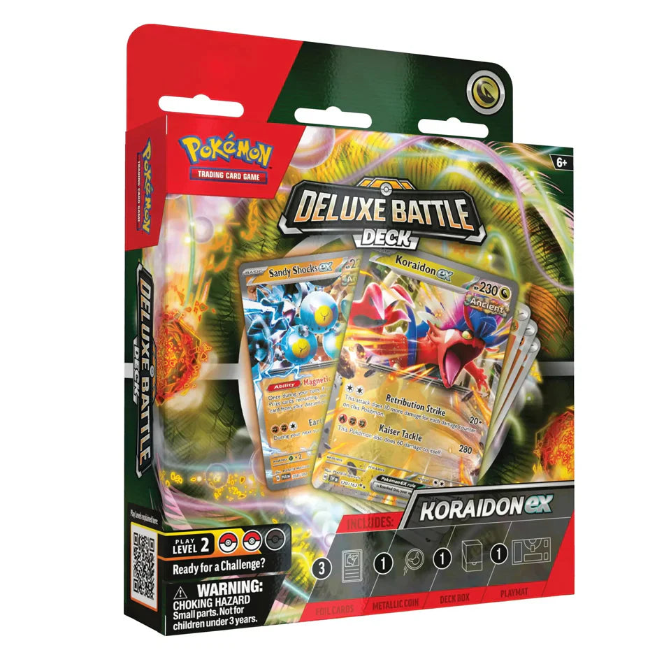 Pokémon TCG: Koraidon Ex Deluxe Battle Deck (Ingles)