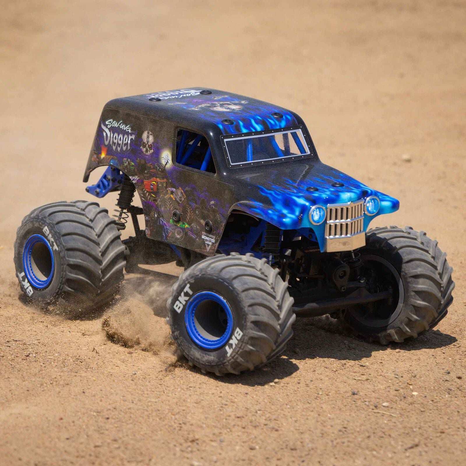 Team Losi - 1/18 Losi Mini LMT Son-Uva Digger (Battery and Charger Included)