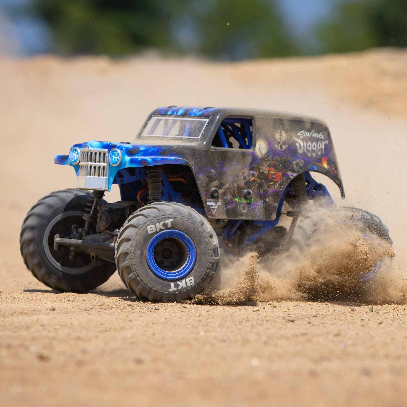Team Losi - 1/18 Losi Mini LMT Son-Uva Digger (Battery and Charger Included)