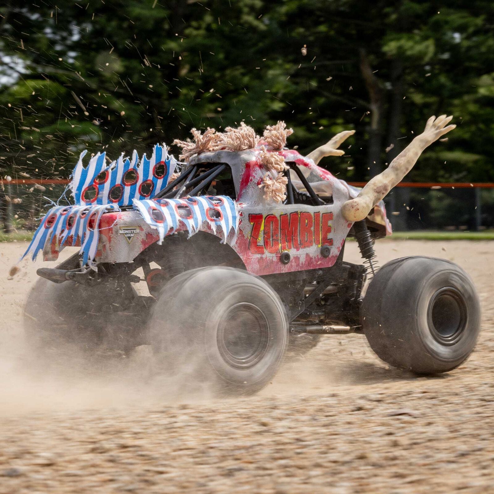 Team Losi - 1/18 Losi Mini LMT Zombie Monster Truck (Battery & Charger Included)