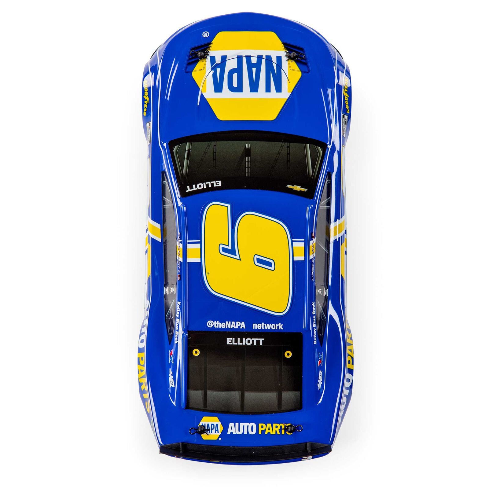 Team Losi - 1/12 NASCAR RC Racecar Chase Elliott No. 9 2024 NAPA Chevrolet ZL1 Camaro 2S AWD RTR Brushed On-Road (Battery & Charger Included), Blue