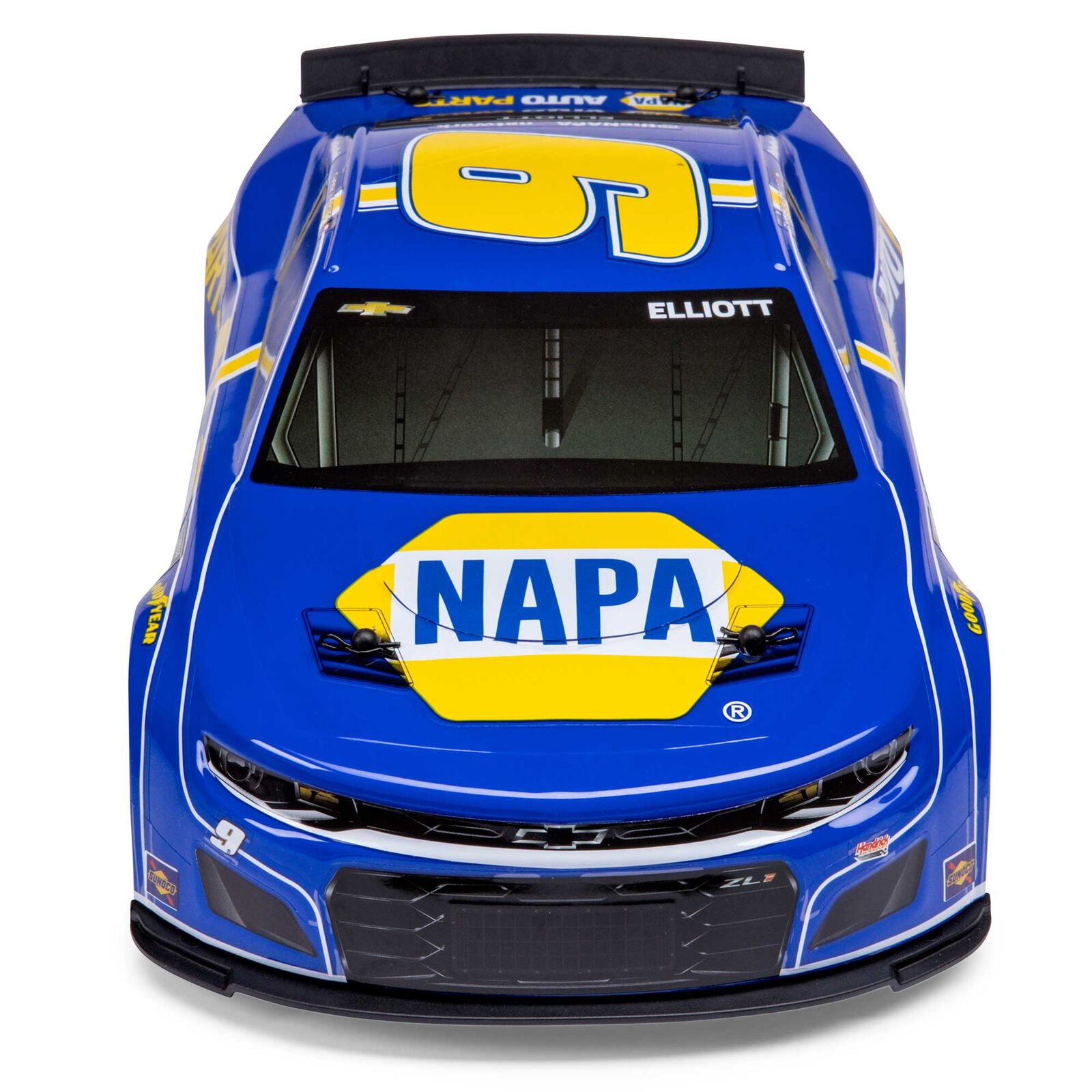 Team Losi - 1/12 NASCAR RC Racecar Chase Elliott No. 9 2024 NAPA Chevrolet ZL1 Camaro 2S AWD RTR Brushed On-Road (Battery & Charger Included), Blue