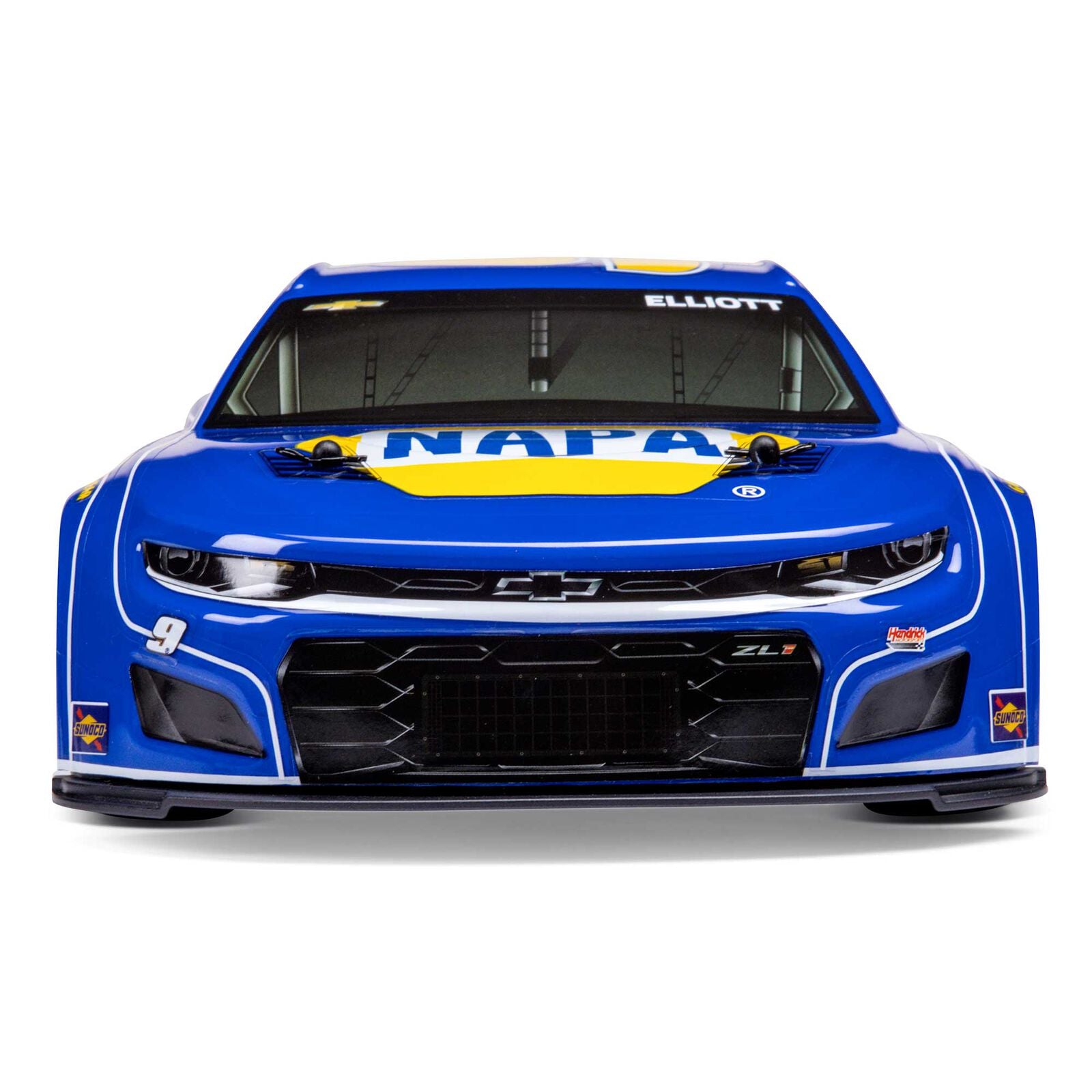 Team Losi - 1/12 NASCAR RC Racecar Chase Elliott No. 9 2024 NAPA Chevrolet ZL1 Camaro 2S AWD RTR Brushed On-Road (Battery & Charger Included), Blue