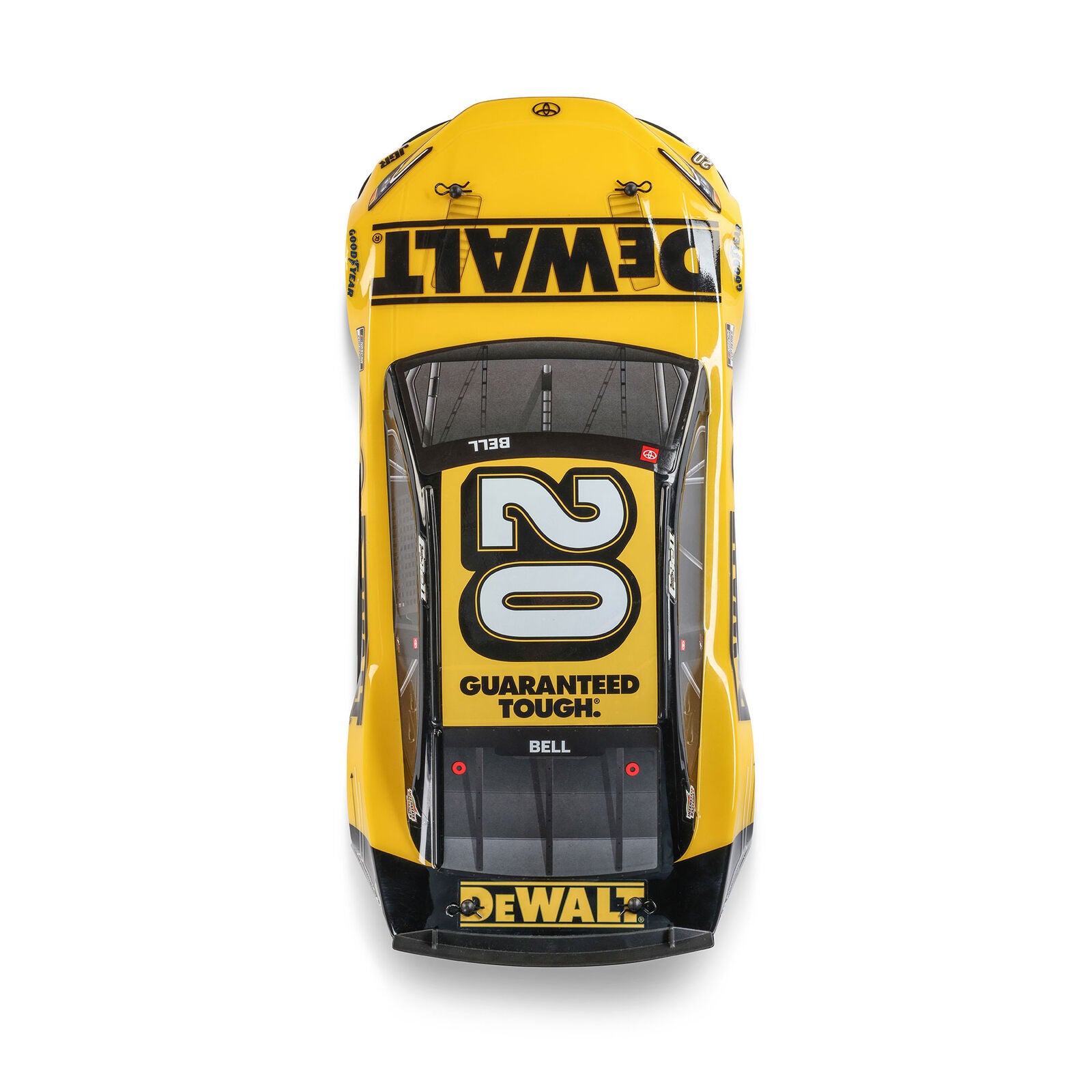 Team Losi - 1/12 Losi NASCAR 2025 Christopher Bell No. 20 DeWalt (Battery & Charger Included)