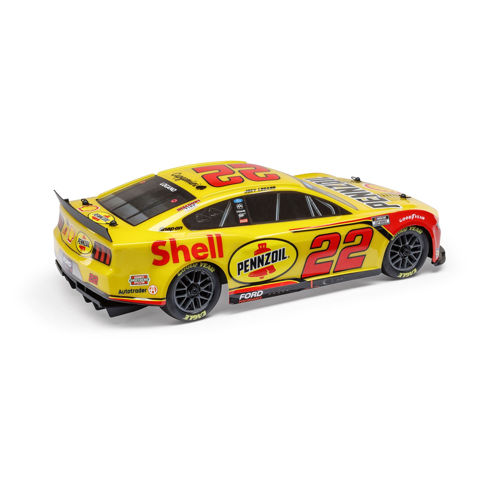 Team Losi - 1/12 Losi NASCAR 2025 Joey Logano No. 22 Shell (Battery & Charger Included)