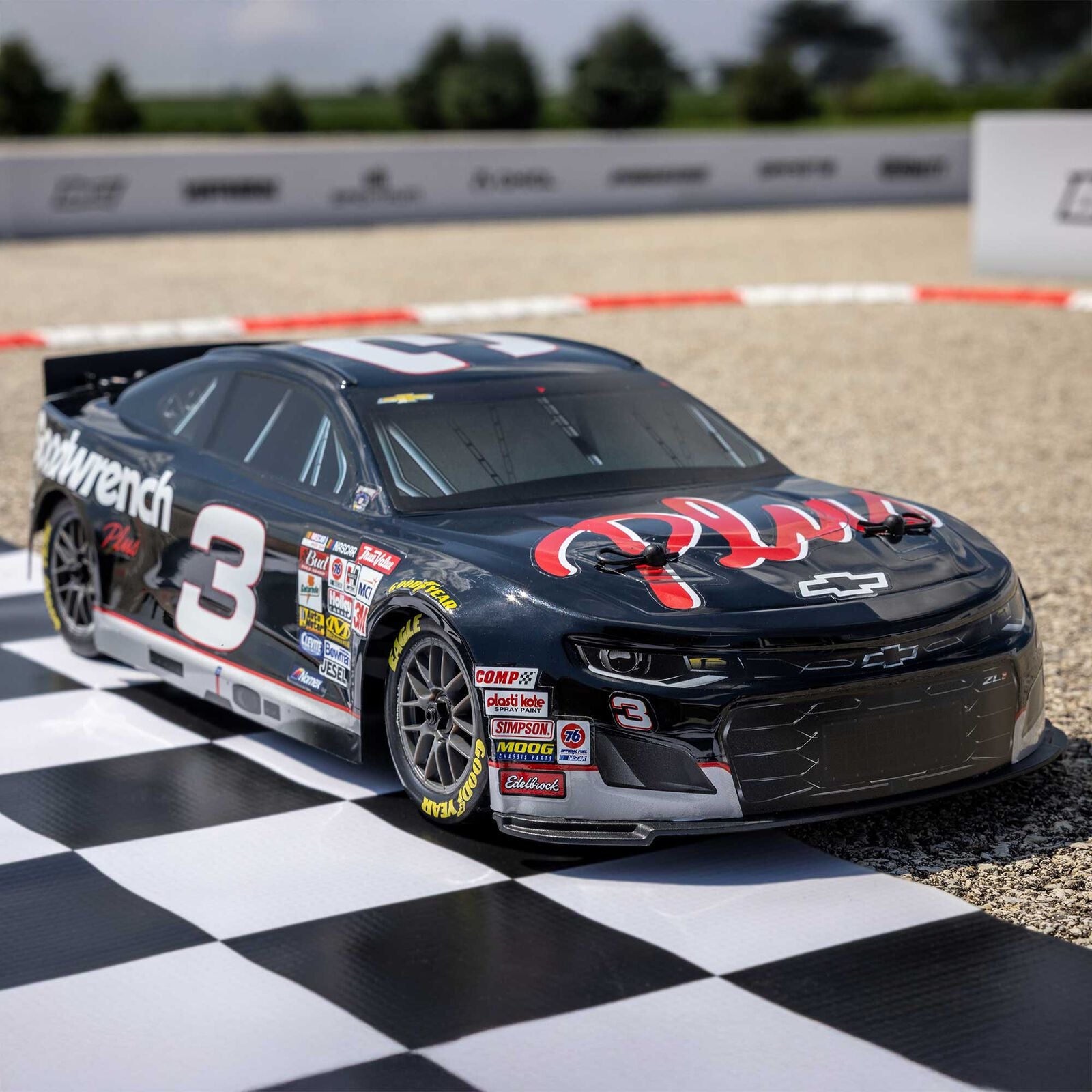 Team Losi - 1/12 Losi NASCAR RCR No.3 GM Goodwrench (Battery & Charger Included)