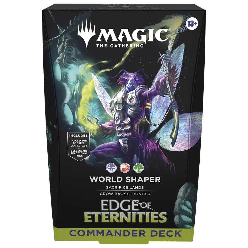 Magic MTG - Edge Of Eternities - Commander Deck - World Shaper (ingles)