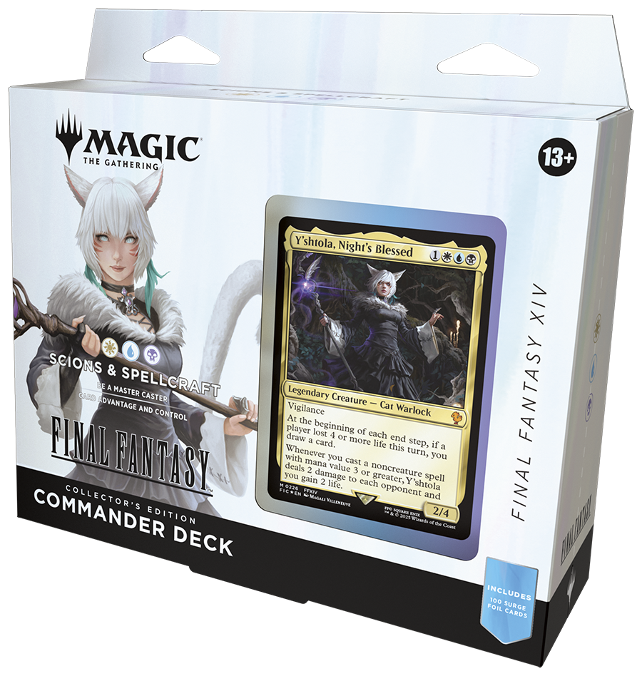 Magic MTG - Commander Collectors Edition - Final Fantasy - Scions & Sp