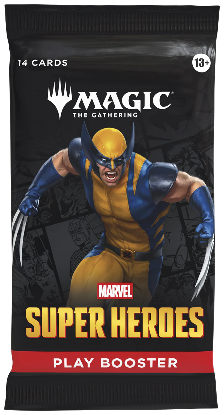 Magic MTG - Universes Beyond- Marvel Super Heroes - Play Booster, Sobre (Ingles)