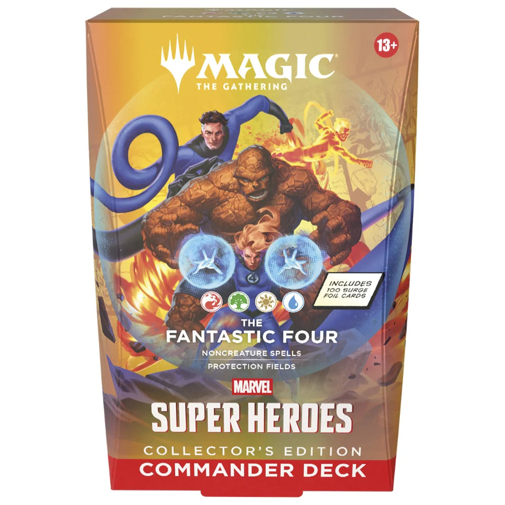 Magic MTG - Universes Beyond - Marvel Super Heroes - Collector´s Edition Commander Deck: The Fantastic Four (Inglés)