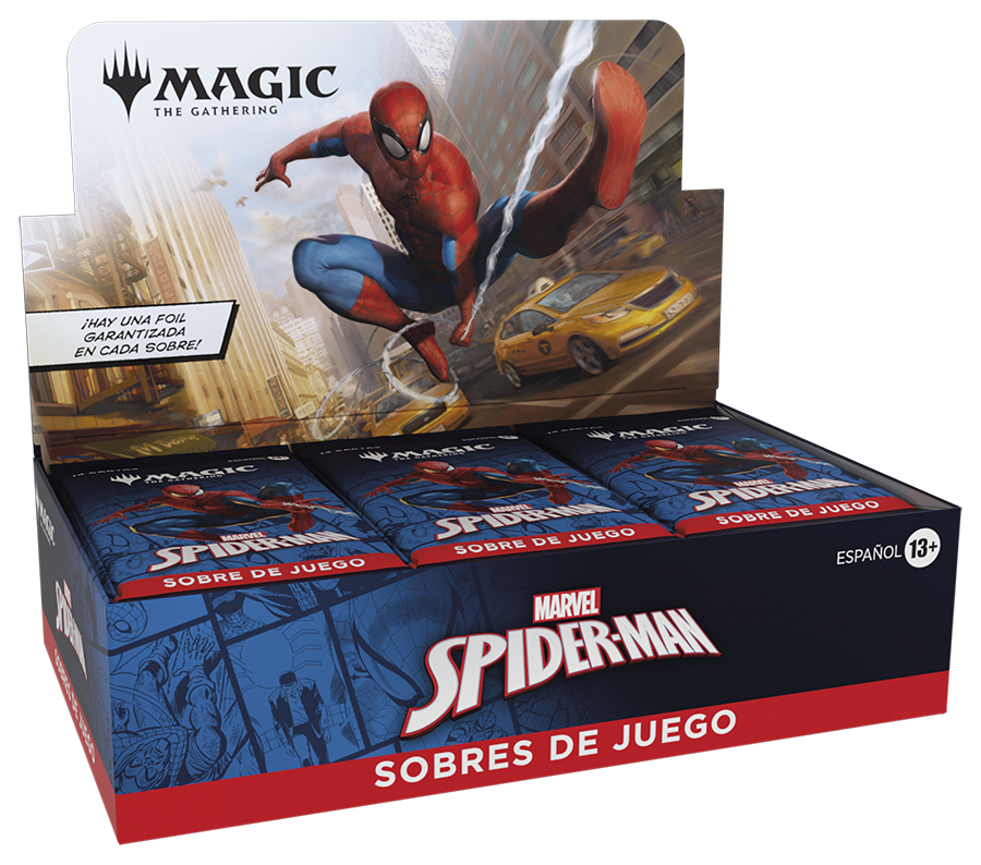 *PREVENTA* Magic MTG - Universes Beyond- Marvel Spider-Man Play Booster Display (Ingles)
