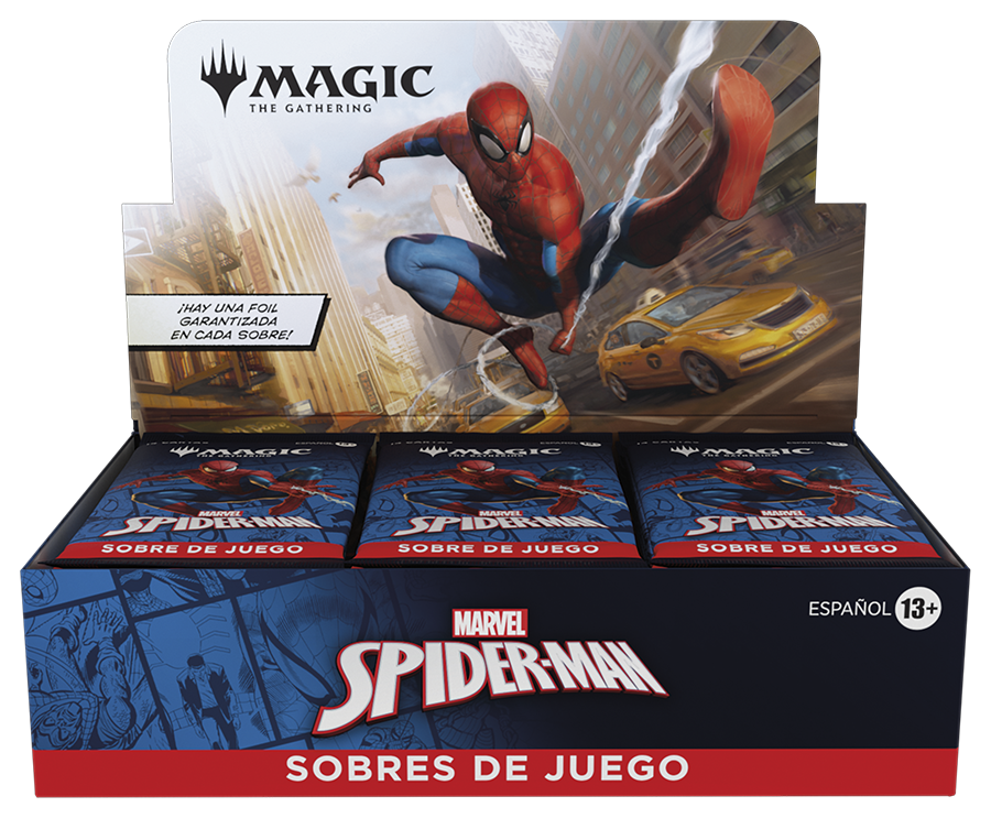 *PREVENTA* Magic MTG - Universes Beyond- Marvel Spider-Man Play Booster Display (Ingles)