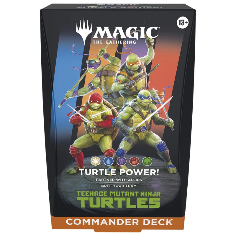 Magic MTG - Universes Beyond- Teenage Mutant Ninja Turtles Commander Deck (ingles)
