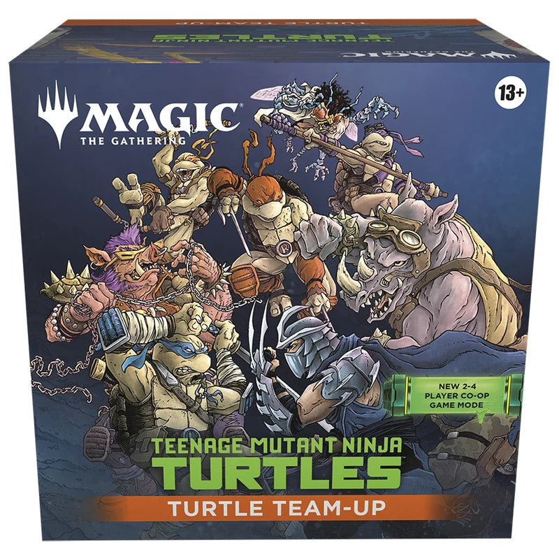 Magic MTG - Universes Beyond- Teenage Mutant Ninja Turtles Team Up Theme Box (Ingles)