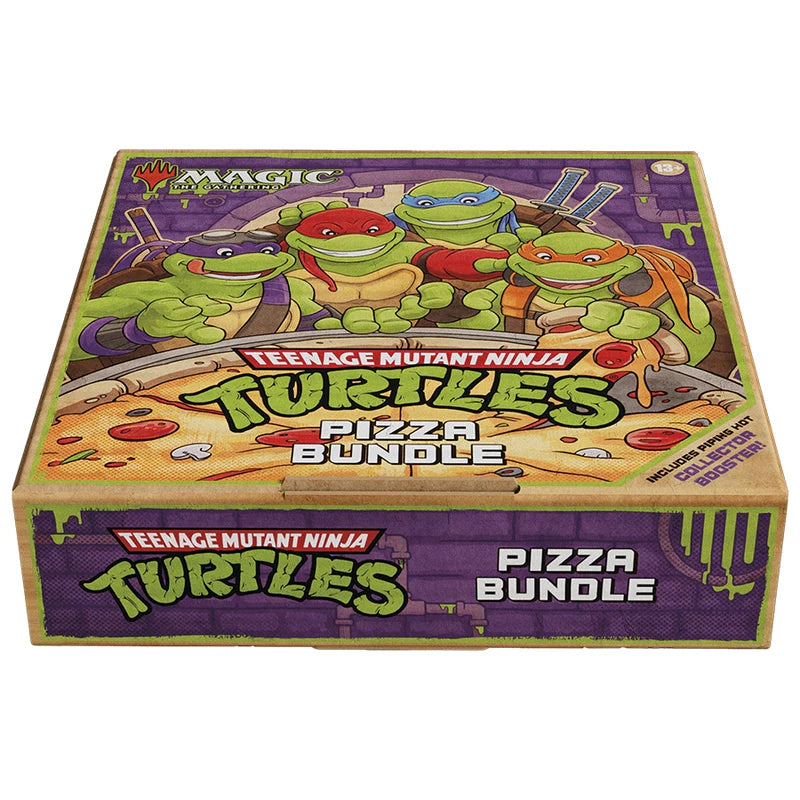 Magic MTG - Universes Beyond- Teenage Mutant Ninja Turtles Pizza Bundle (Ingles)