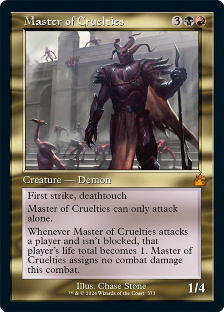 Master of Cruelties (Retro Frame)