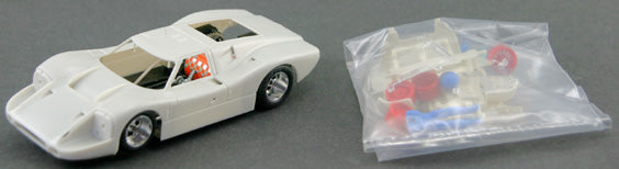 NSR - Ford Mark IV 1967 White Unpainted Unassembled Body