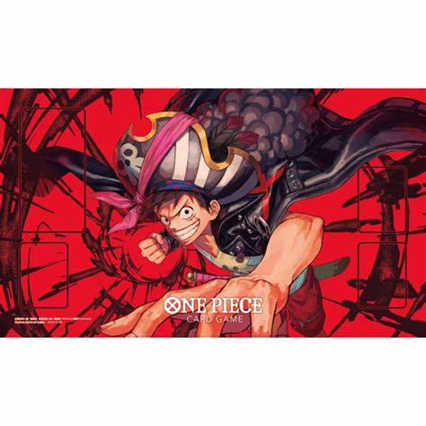 Bandai - One Piece Card Game: Playmat - Luffy