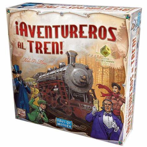 Asmodee - Aventureros al Tren (Juego de mesa)