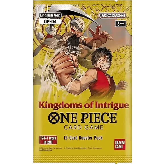 Bandai - One Piece Card Game: OP-04 Kingdoms of Intrigue (12 cartas por sobre)
