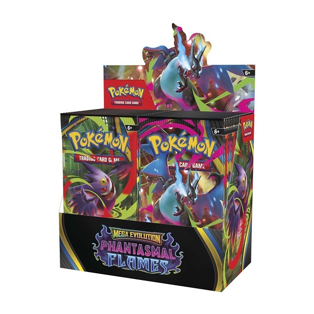 Pokemon TCG: Mega Evolution 02 Phantasmal Flames- Booster Display (Ingles)