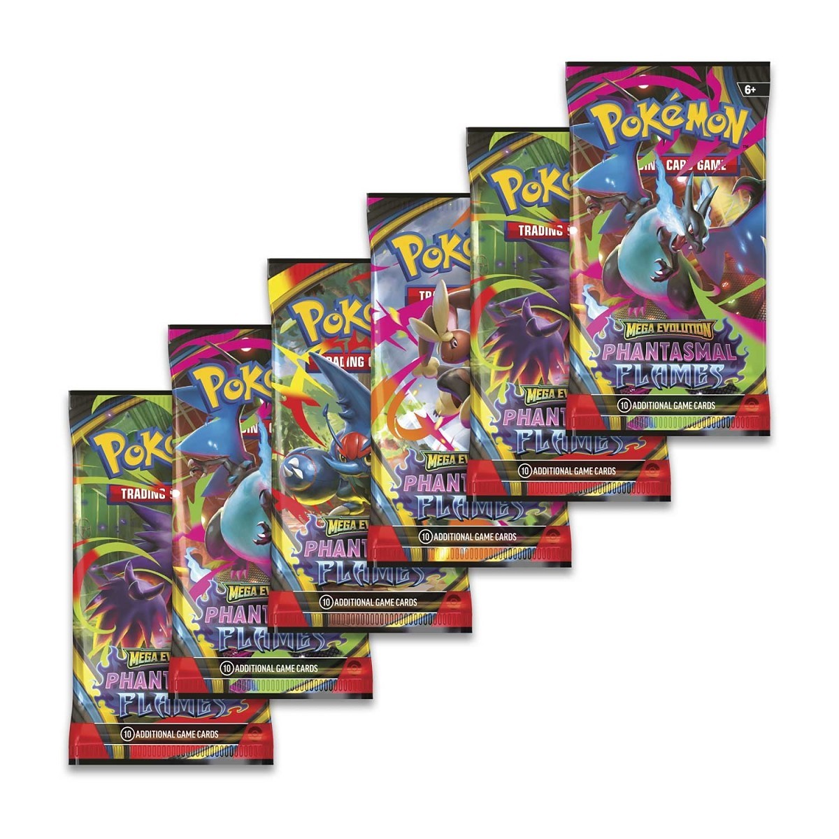 Pokemon TCG: Mega Evolution 02 Phantasmal Flames- Booster Bundle (Ingles)