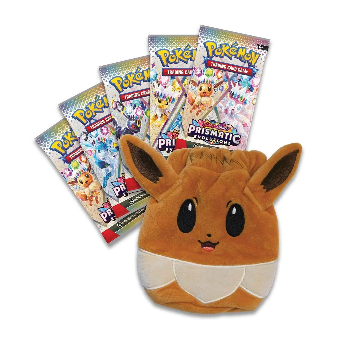 Pokemon TCG: Evoluciones Prismáticas: Colección especial con bolsa para accesorios - Español