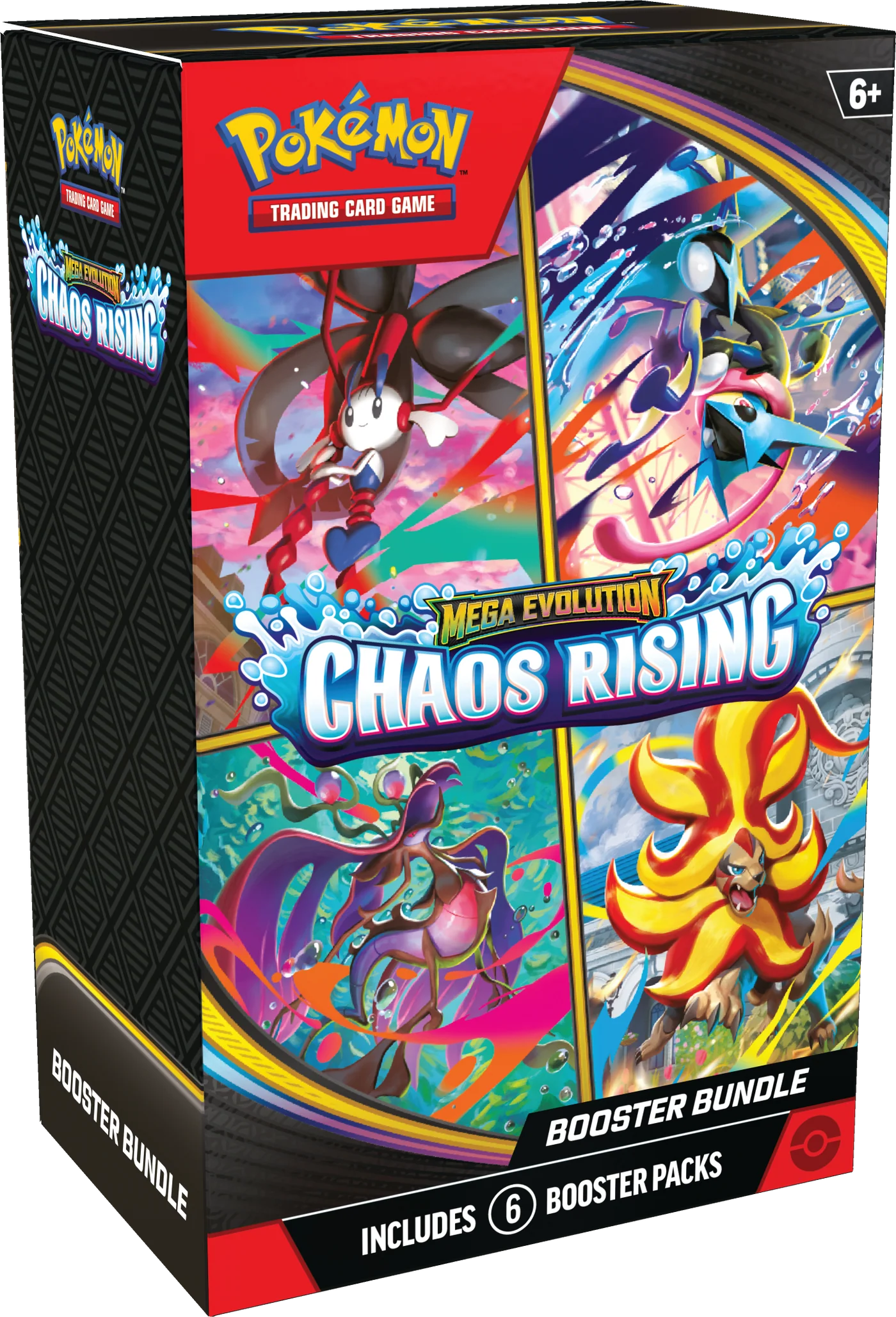 Pokemon TCG: Mega Evolution Chaos Rising - Booster Bundle (Ingles)