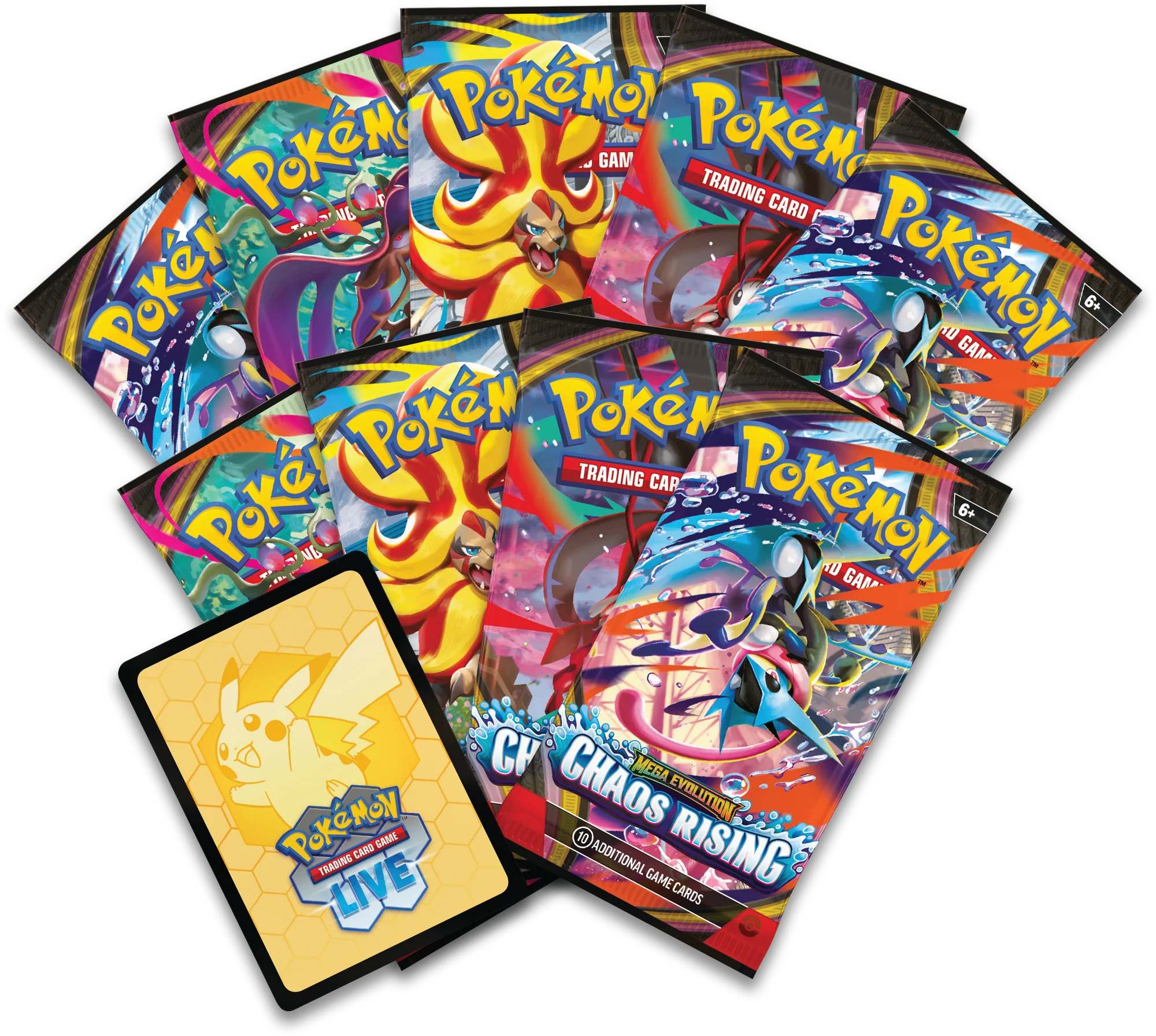 **PREVENTA** Pokemon TCG: Mega Evolution Chaos Rising - Elite Trainer Box (Ingles)