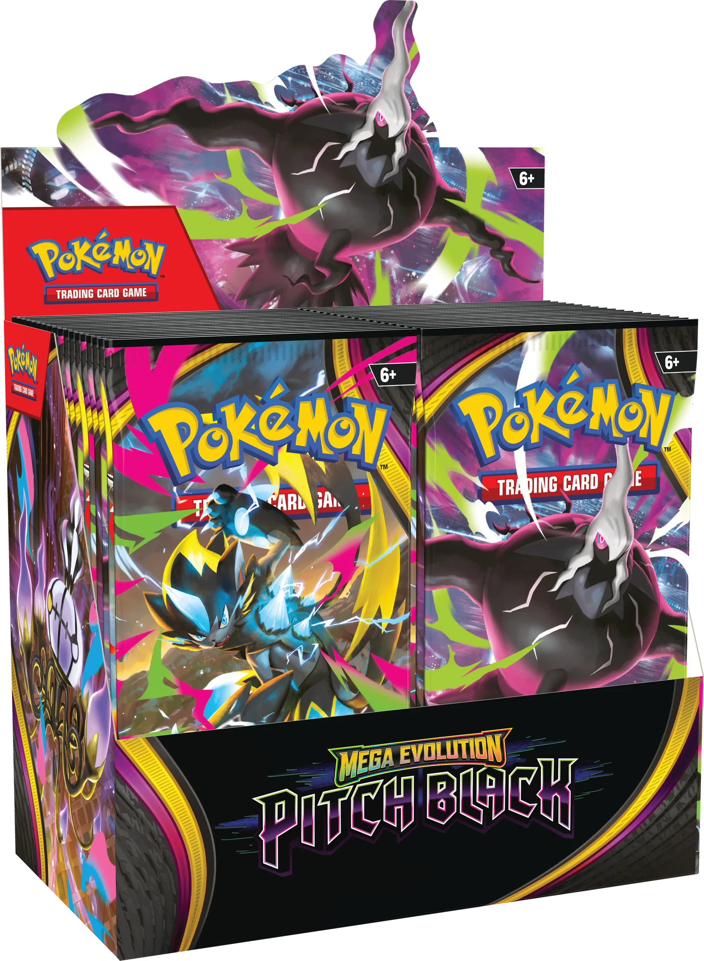 Pokemon TCG: Mega Evolution Pitch Black - Booster Box (Ingles)