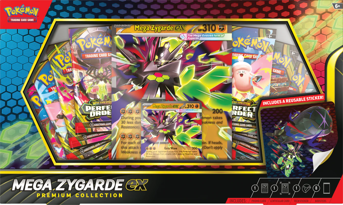 Pokémon TCG: Mega Zygarde ex - Premium Collection