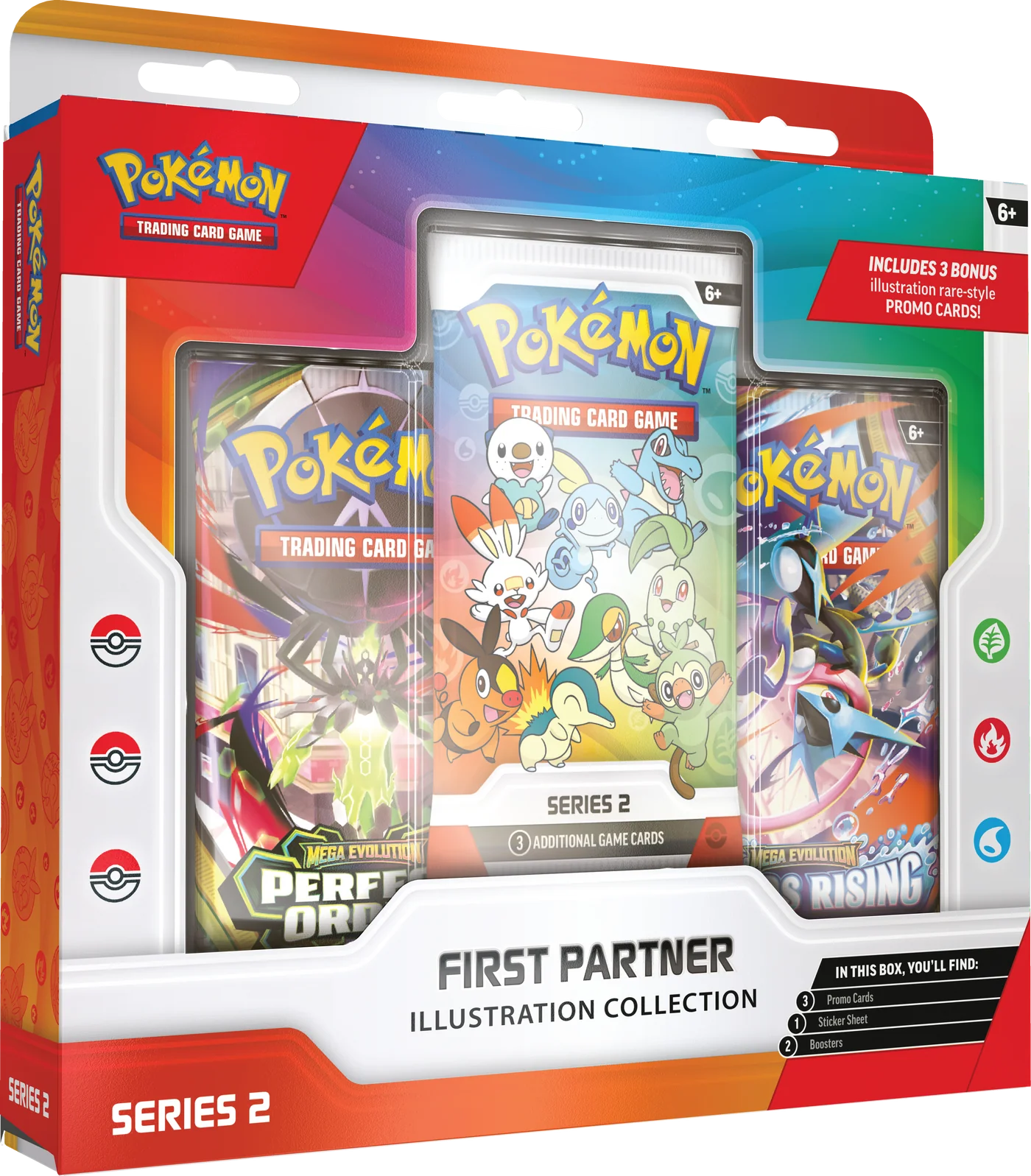 Pokémon TCG: First Partner Illustration Collection - Series 2 (Ingles)
