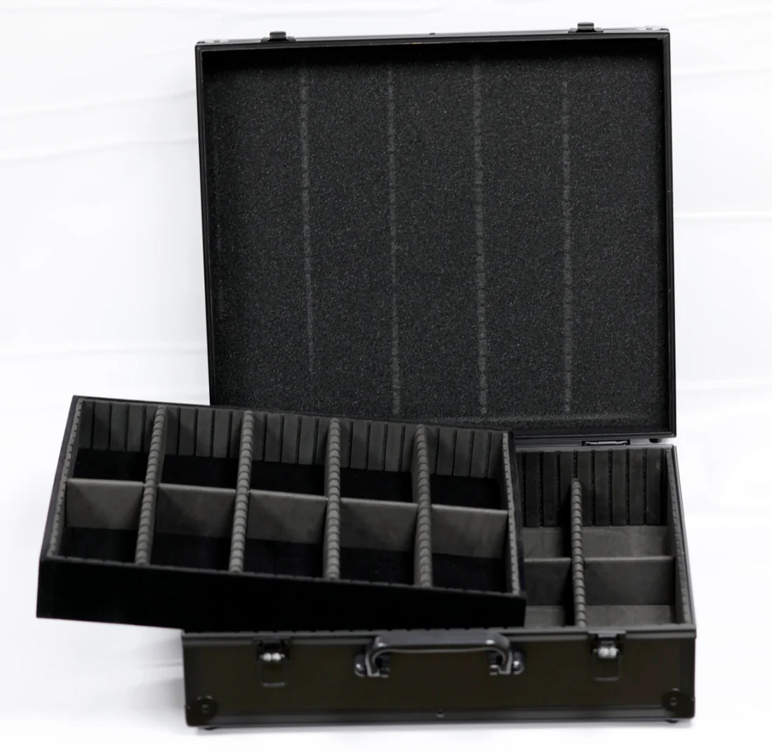 Power Hobby - 1/32 Slot Car Aluminum Carrying Case For Scalextric Carrera Slot.it SCX Fits 20