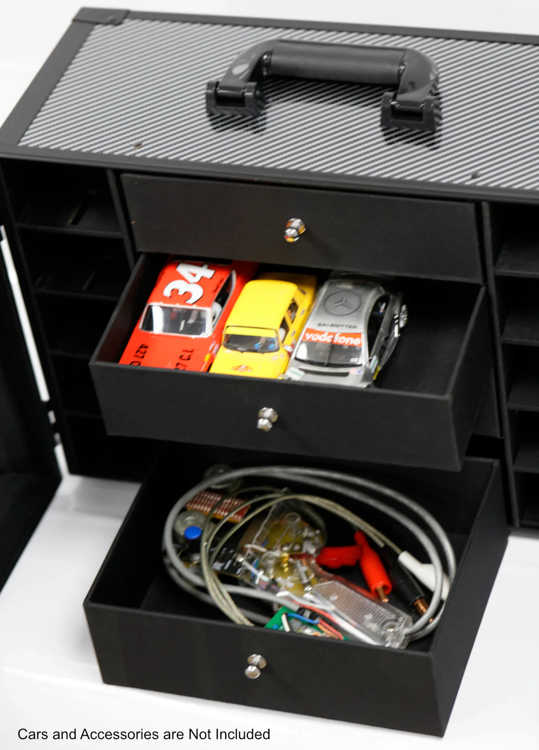 Power Hobby - 1/32 Slot Car Pit Box Case for Scalextric Carrera Slot.it SCX Pitbox