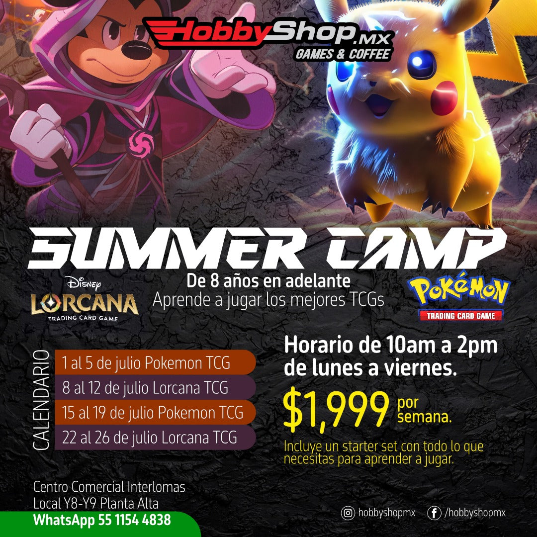 Summer Camp - Pokemon & Lorcana