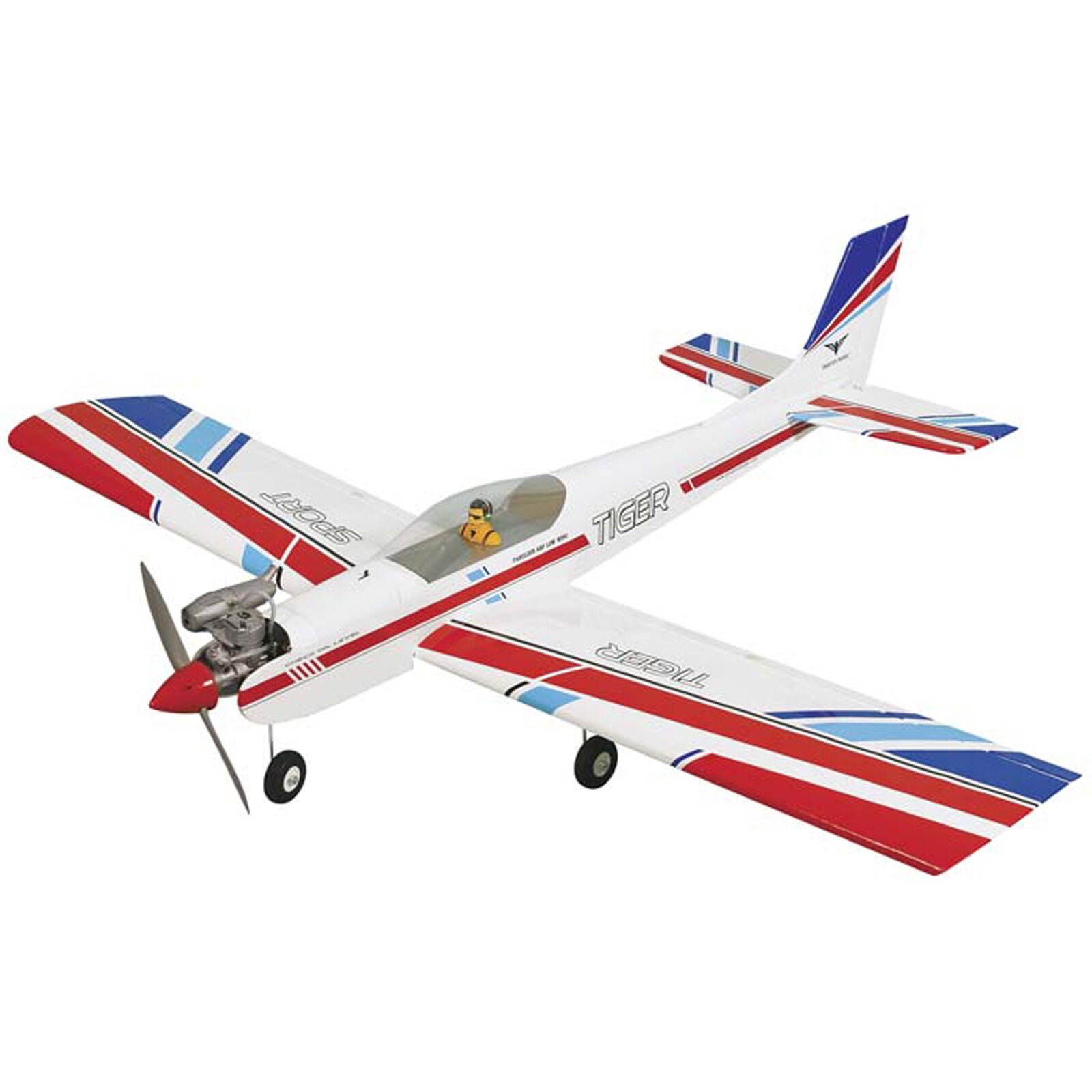Phoenix Model - Tiger 3 Sport .46-.55 GP EP ARF 63", Skill Level 4