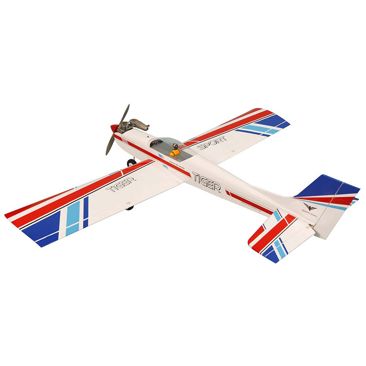 Phoenix Model - Tiger 3 Sport .46-.55 GP EP ARF 63", Skill Level 4