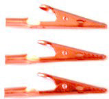 Professor Motor - Solid Copper Alligator Clips - Set of 3