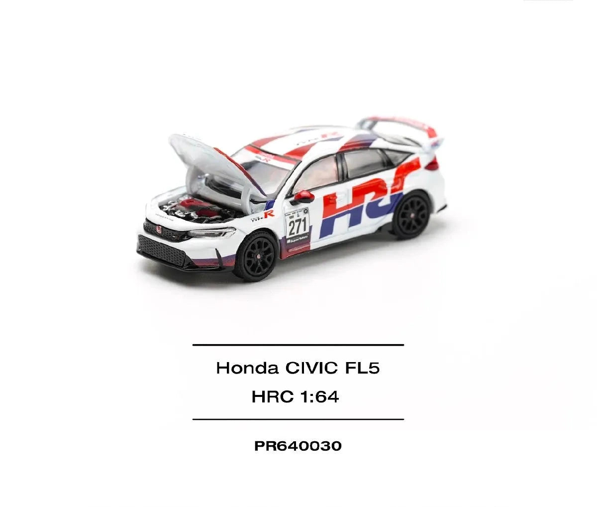 POP RACE - 1:64 Honda Civic Type-R (FL5) TCR – HRC