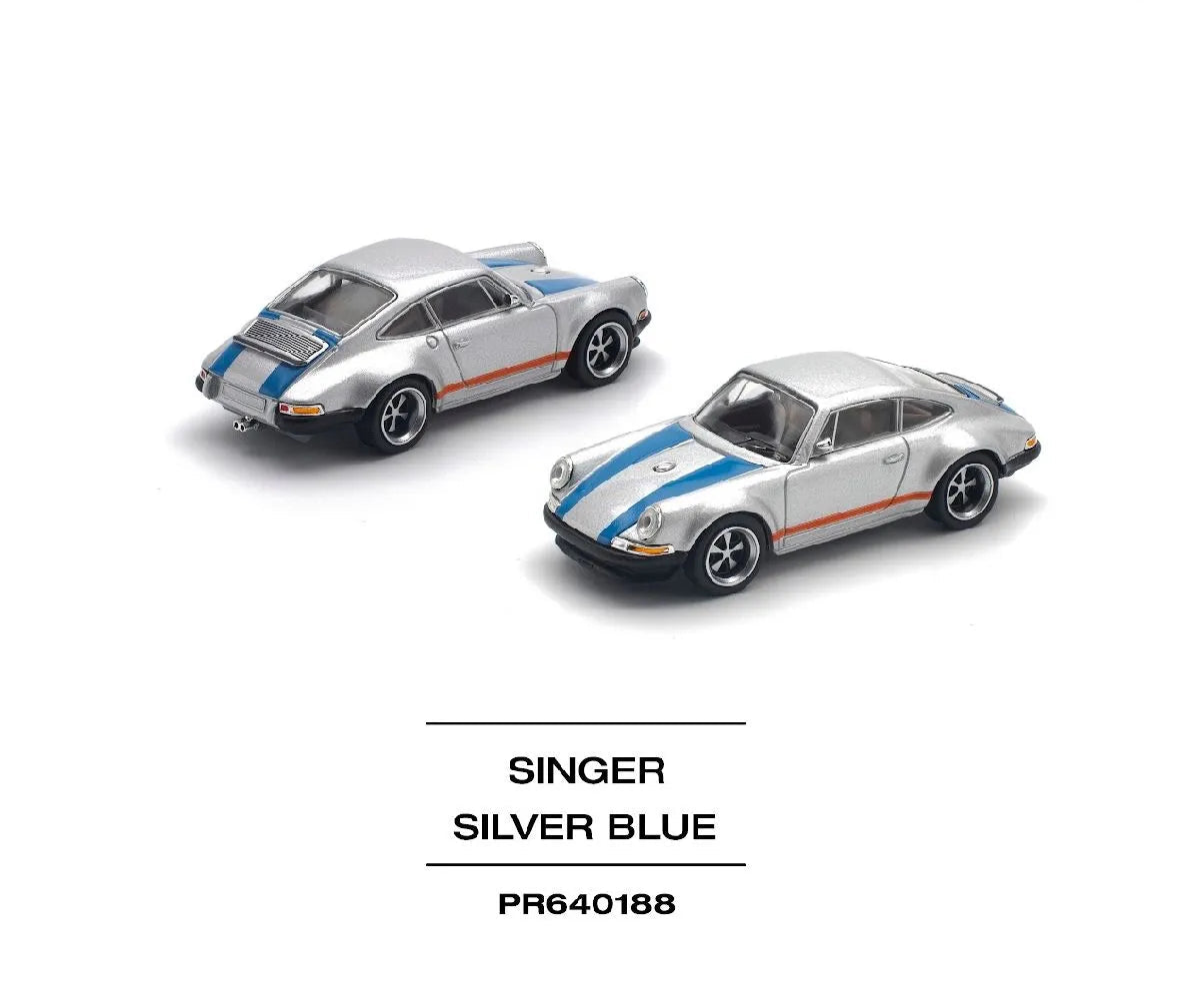 POP RACE - 1:64 Singer – Silver Blue