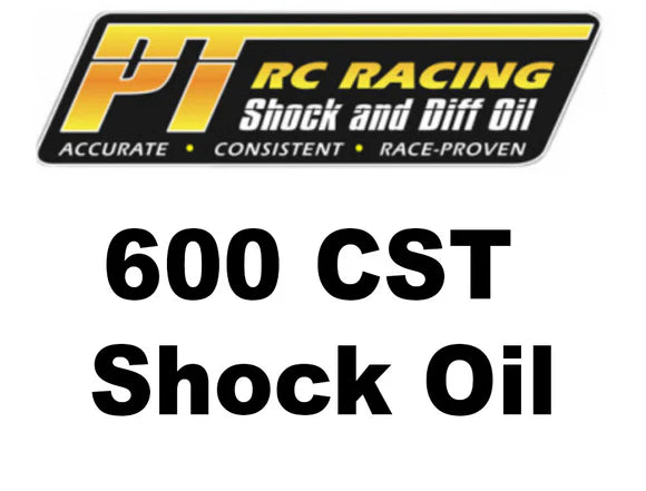 PT RC Racing - 600cst Shock Oil, 4oz