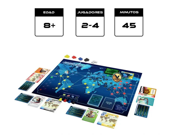 Asmodee - Pandemic (Juego de mesa)