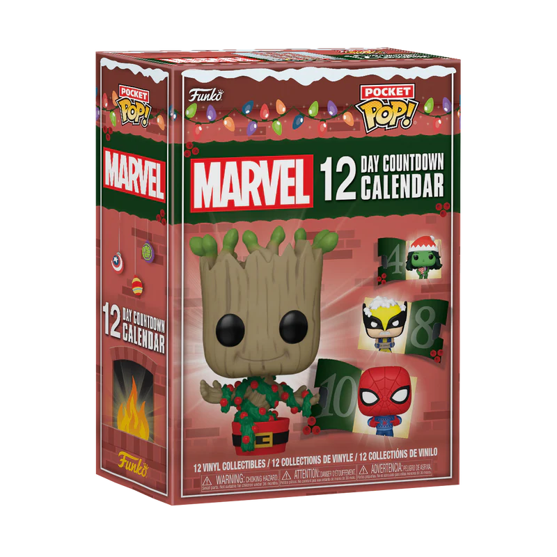 Funko Calendario de Adviento: Marvel - 12 Dias Navidad
