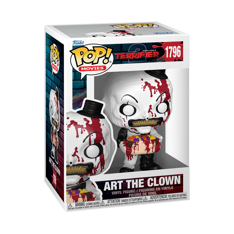 Funko Pop Movies: Terrifier 2 - Art con Cabeza con Dulces, #1796