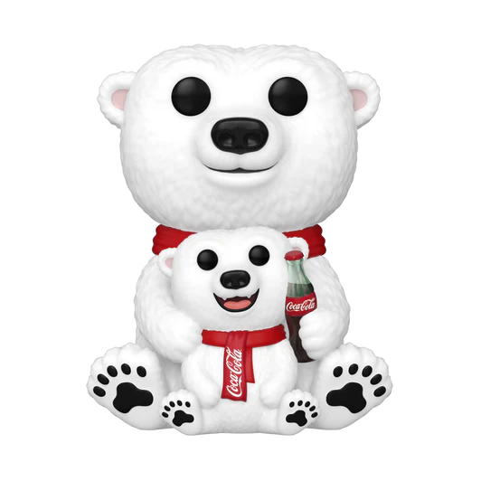 Funko Pop Ad Icons: Coca Cola - Oso Polar y Cachorro, #241