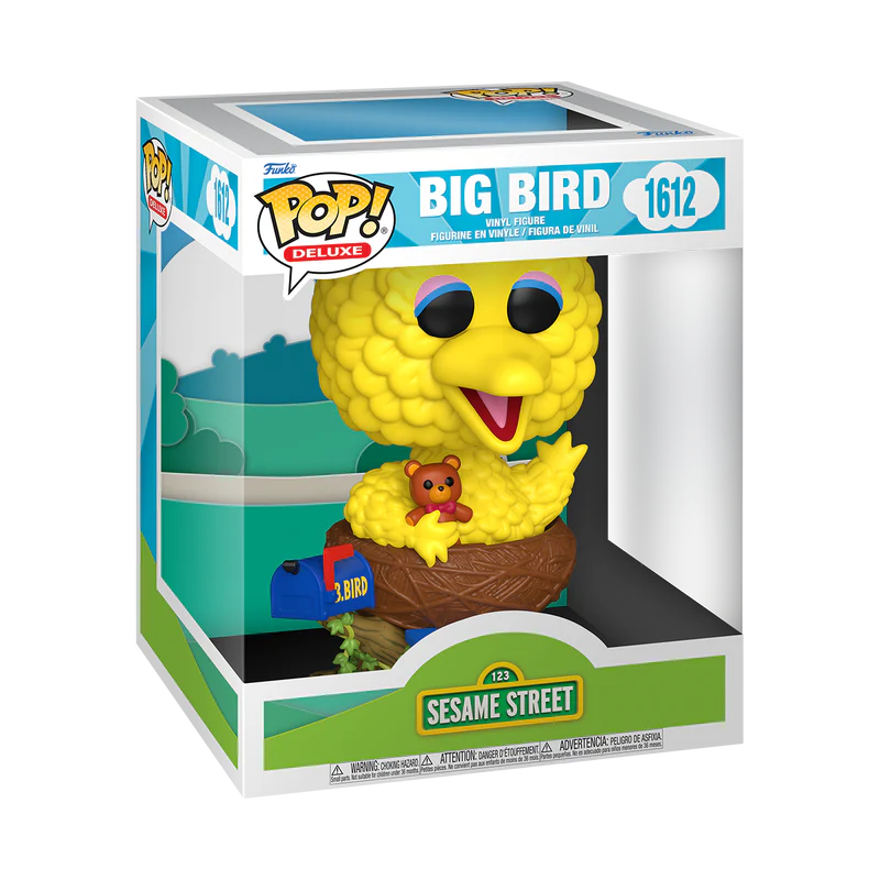Funko Pop Deluxe: Plaza Sesamo Temporada 3 - Big Bird En Nido, #1612