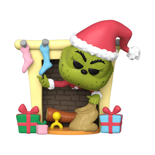 Funko Pop Deluxe: El Grinch - Grinch En Chimenea, #35