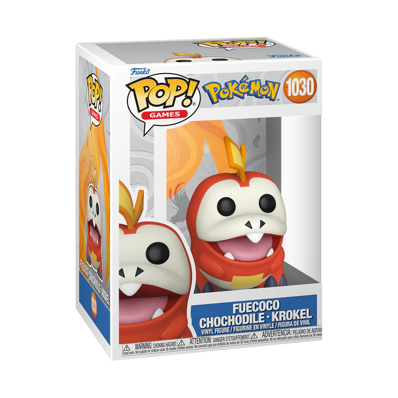 Funko Pop Games: Pokemon - Fuecoco, #1030