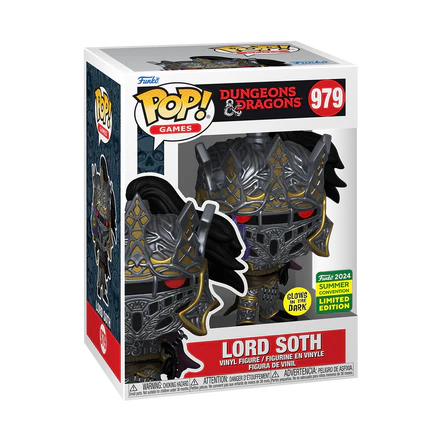 FUNKO POP Games: Dungeons & Dragons - Soth Glow Exclusivo SDCC, #979